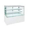 2m compact design patisserie chiller bakery refrigerated display refrigeration equipment vertical cake display case