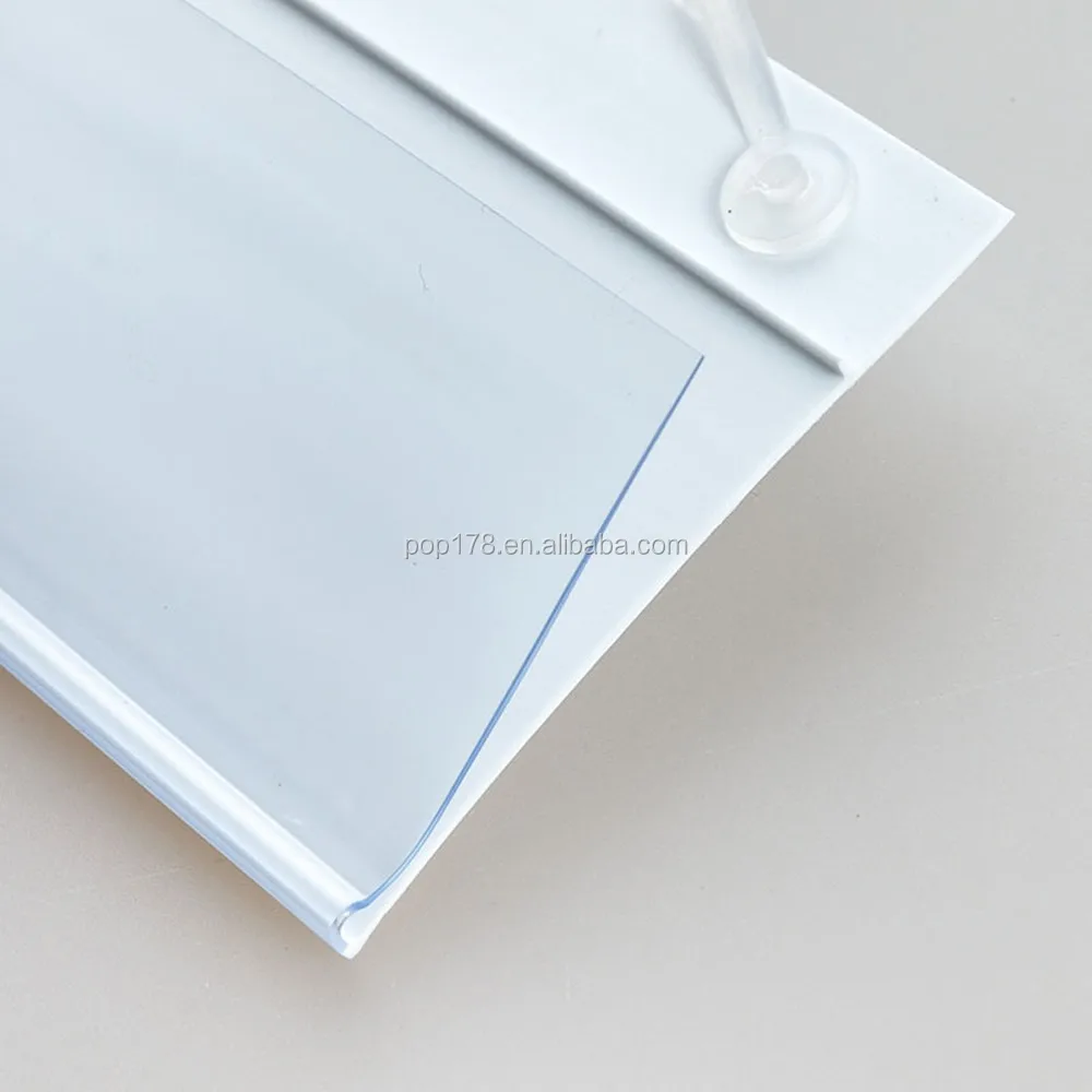Plastic Hanging Shelf Label Holder For Metal Hooks Buy Hanging Shelf