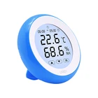 LX801 backlight temperature humidity meter monitor display touchscreen thermometer hygrometer magnet on the back