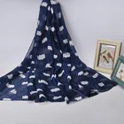 2017 Hot selling printed sheep fan fashion lady women scarf