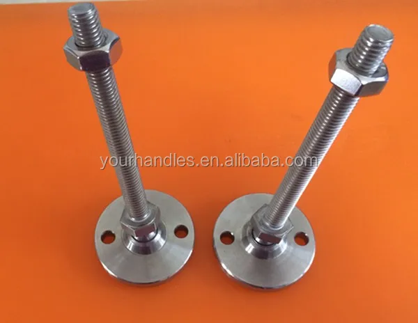 Adjustable Stainless Steel 304 Leveling Feet With Rubber Pad,M20 Screw ...