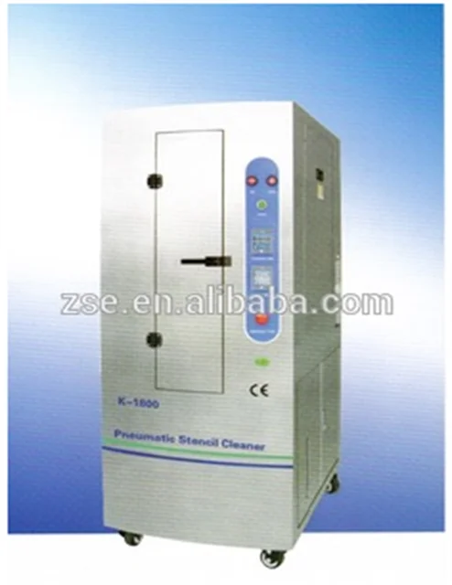 new design full pneumatic stencil cleaner machine with low price