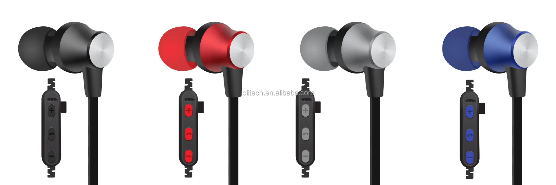 Magnetic metal wireless sports earphone MS-T2 support TF card - ANKUX.COM