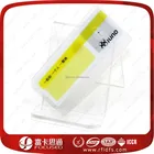 RFID Custom transparent hologram overlays for id cards