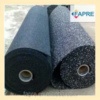 Outdoor And Indoor Rolled Gym Rubber