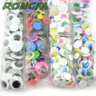various size black and white diy craft googly eyes