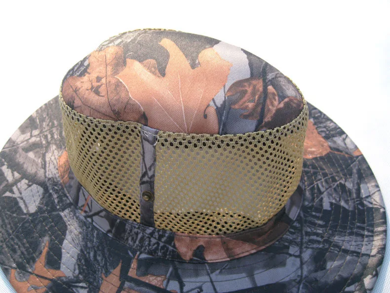Bump mountain cap camouflage hat jungle hat fishing cap Ben Nepal cap cap AT8708 outdoor hat maple leaf