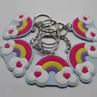Soft Rubber Personalize Surfboard Keychain Keychains
