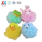 shower luffa wholesale mesh pouf bath sponge