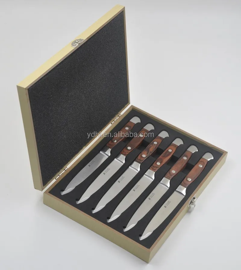 hot sell steak knife set 6pcs