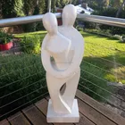Statue Statues Abstract Statue Synchronicity Marble Abstract Export Symnolic Handicrafts 2 Girls Dancing Statue