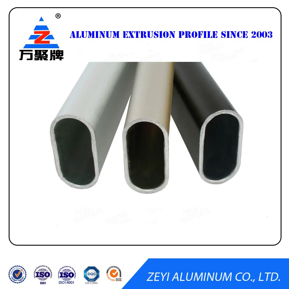 Customized High Quality Anodized Oval Aluminum Extrusion Tube Buy Oval Aluminum Tube,Aluminum