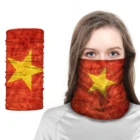 2019 newly design 100% polyester microfiber headwear stretchy quickly dry countries flag bandana