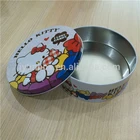 Metal Box Custom Size Metal Round Cookie Tin