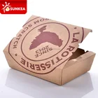 Custom fish and chips paper lunch boxes