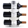 Hotsale home use Table Top Stainless Steel Single Bottle round wine rack