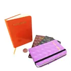 custom promotion school notebook with pu leather cover for promotion gift
