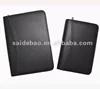 Leather hardcover A4 or A5 portfolio folder append calculator with notepaper