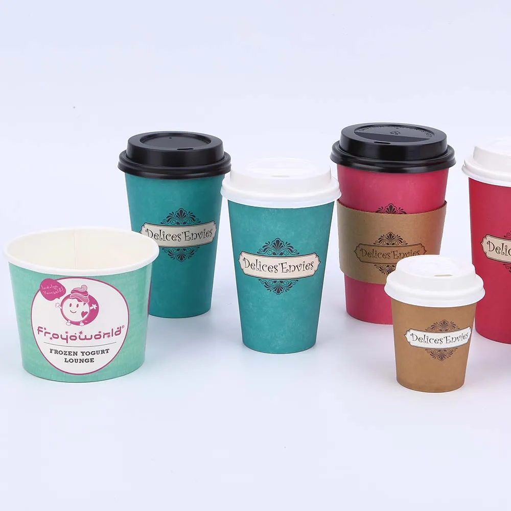 100 x Coca Cola Strong Paper Cups 12oz Cold Drinks