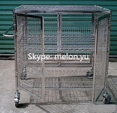 Jaula De Seguridad Cromada,Carrito Para Componentes Smt - Buy Jaula De