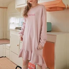 2019 Sweater dress sex women new Korean version long section over the knee fishtail skirt