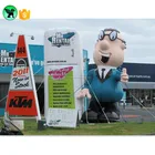 Rent Advertising Inflatable Customized Inflatable Doctor Cartoon 3m Inflatable Gentleman A715