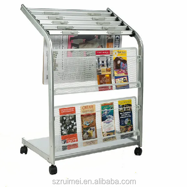 Customized Movable Antique Newspaper Rack Buy Antique Newspaper Rack