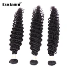 Factory Price Loose Deep Curly Body Wave Weft 100 Natural Peruvian Human Hair Weave Bundles Hair Extensions
