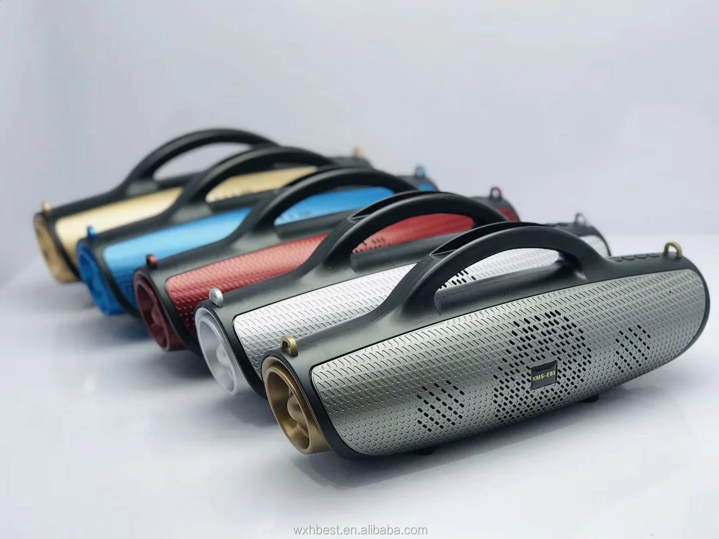 New arrival KMS-E83 wireless speaker 5W loud Portable speaker with Mobile phone holder sound box USB TF bass KMSE83 speaker - ANKUX.COM