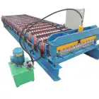 Manufacturing Plant High-Accuracy Roof Roll Forming Machine Steel