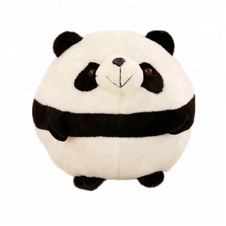 round panda plush