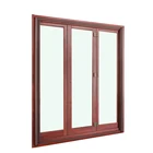 Solid Door Doors Wooden Solid Bi-folding Solid Wood Door With Double Or Triple Glass