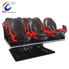 5D Cinema 3D 4D 5D 6D Cinema Theater Movie Motion Chair Seat 7D Shooting Arcade Game Machine
