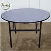 Cheap wholesale 6ft folding round plywood banquet table