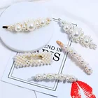 Wholesale New Fashion Gold Metal Hair Pin with Pearl for Girls Women