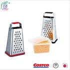 Cheese Vegetable Slicer Shredder 4 Sided Stainless Steel Box Grater
