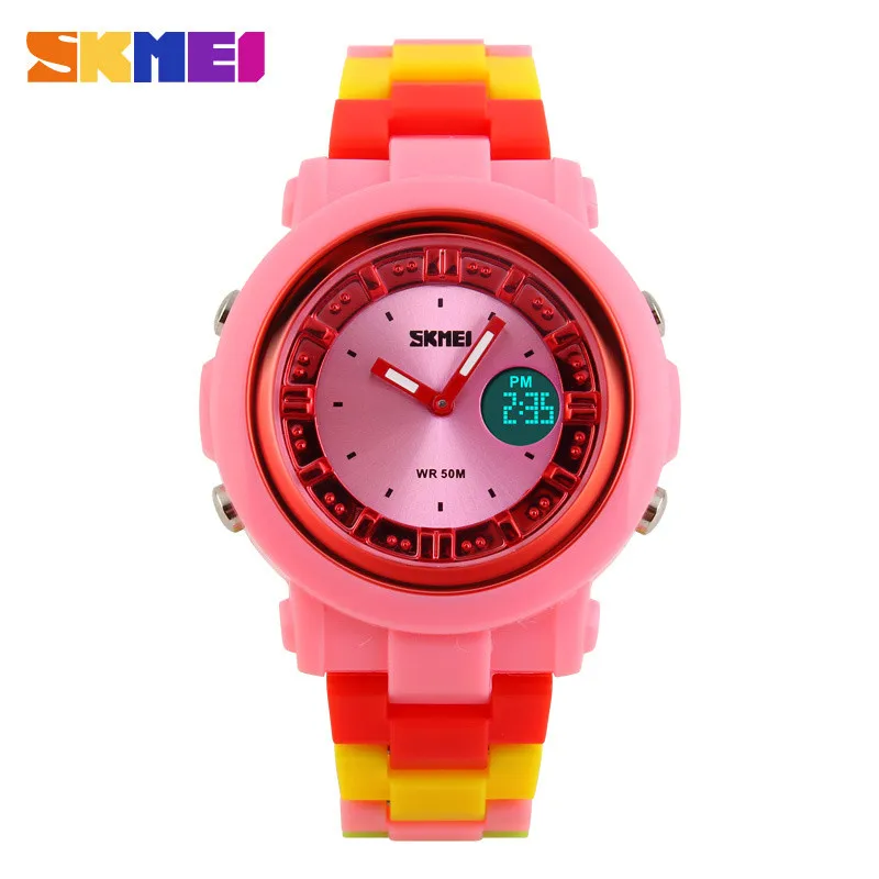 2015 New Reloj Mujer Lady Watch Women Colorful Jelly Digit LED Women Watches Skmei Fashion Casual Quartz Sport Girl Wrist Watch