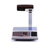 30KG price digital usb weighing scale with pos 58mm ticket printer for cashier in shop China factory directly sale T30U