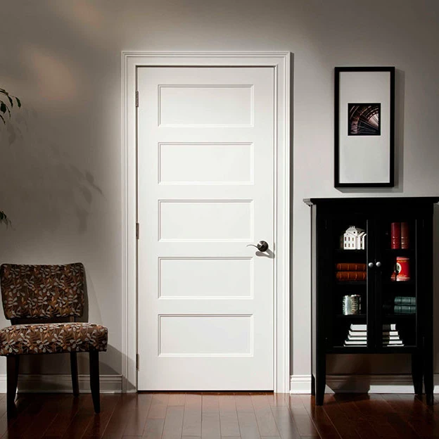 American Market Five Panel Interior Shaker Door Mdf Lacquered