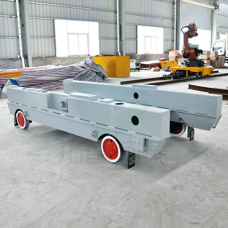 towed transport cart,rail transfer trolley,manual transfer cart