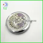 hotel folding pocket mirror with comb make up mirror with comb