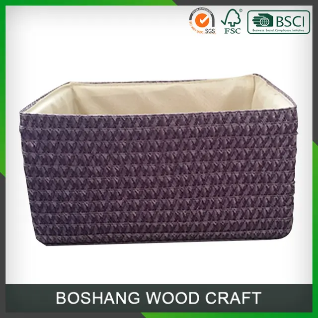 natural material family toys storage gift basket