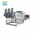 Small lab screw type sludge dewatering machine for municipal waste water
