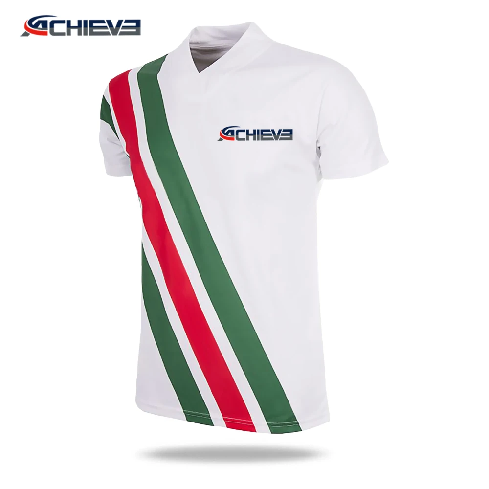 Personalizado camisetas de fútbol jersey del equipo de fútbol con logo