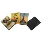 3D MDF Tourist Souvenir Fridge Magnet Type Paris Souvenirs
