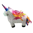 Birthday Party Decoration supplies kids Game Mini Animal Unicorn Pull Pinata