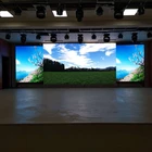 Flexible Curved Full Color Indoor Advertising Backstage LED Video Wall Mobile SMD LED Screen Display