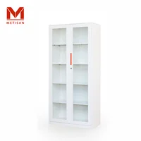 Full Height Glass Swing Door Steel