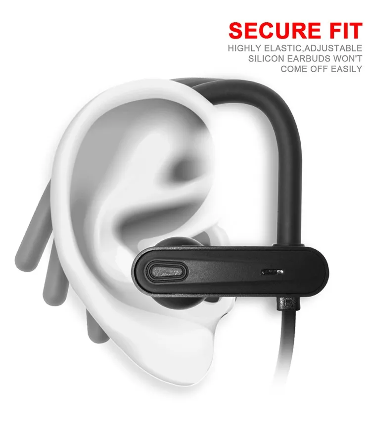 Newly design RU11 light weight headphones fones de ouvido wireless sweatproof earphones with MIC cheap casque - ANKUX.COM