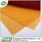 Warp Knitting 100gsm soft outdoor plastic mesh fabric for shoes
